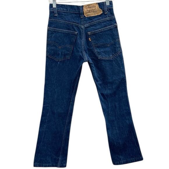 Vintage 1970s Levi’s Orange Tab High Rise Straight Leg Jean Retro Cowgirl Hippie - Picture 2 of 10